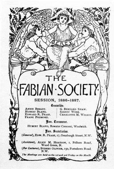 The Fabian Society Report by Walter Crane